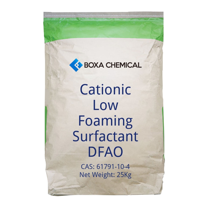 Cationic Low Foaming Surfactant DFAO-cas-61791-10-4 Cationic Low Foaming Surfactant DFAO-cas-61791-10-4